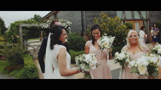 Mythe Barn Wedding Film - Malissa and Andrew