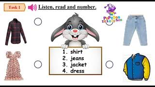 PSE Lạng Sơn - Listening - C2 - Clothes - Day 7 - Task 1