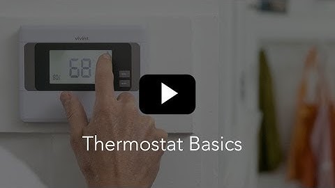 Managing your Vivint thermostat from your mobile device