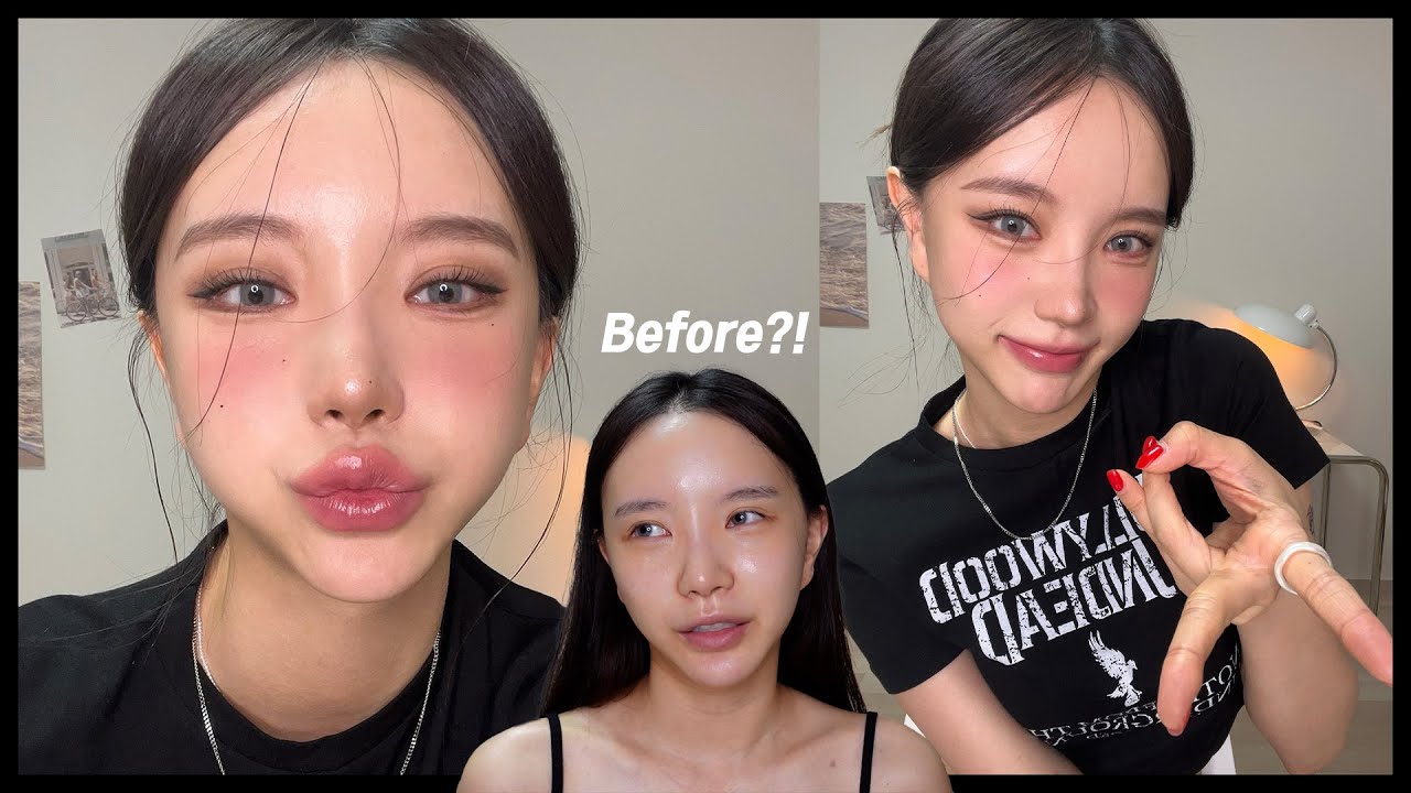 인스타스타 쌉가능...🔥요즘 트렌드! 세상 힙한 고양이상 메이크업🐱💛 (ENG/JPN)