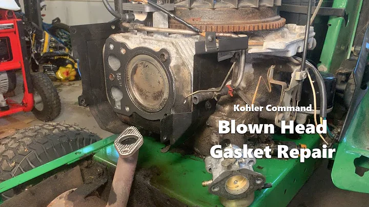 Kohler Command Blown Head Gasket Repair