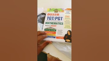 Best book for DSSSB TGT math#dsssb #tgtmath #viralvideo #shortvideo