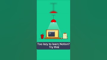 Too Lazy to Learn Notion? Try this 👇👇👇