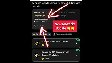 Binance Moonbix UFO Update 🛸 | Play to Earn Points | Binance Moonbix Bot