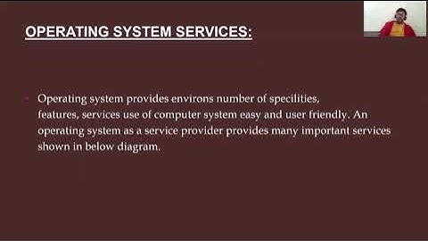 The operating system as an extended machine