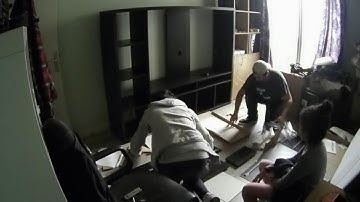 Ikea LAPPLAND + LEKMAN + KALLAX Time Lapse