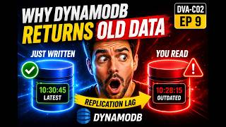 Why DynamoDB Eventually Consistent Reads Can Return Old Data | DVA-C02 Ep 9