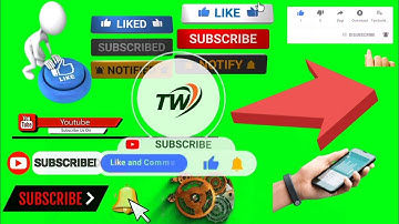Top Subscribe Button|| top 10 subscribe button green screen 3d animation||Subscribe Button Animation