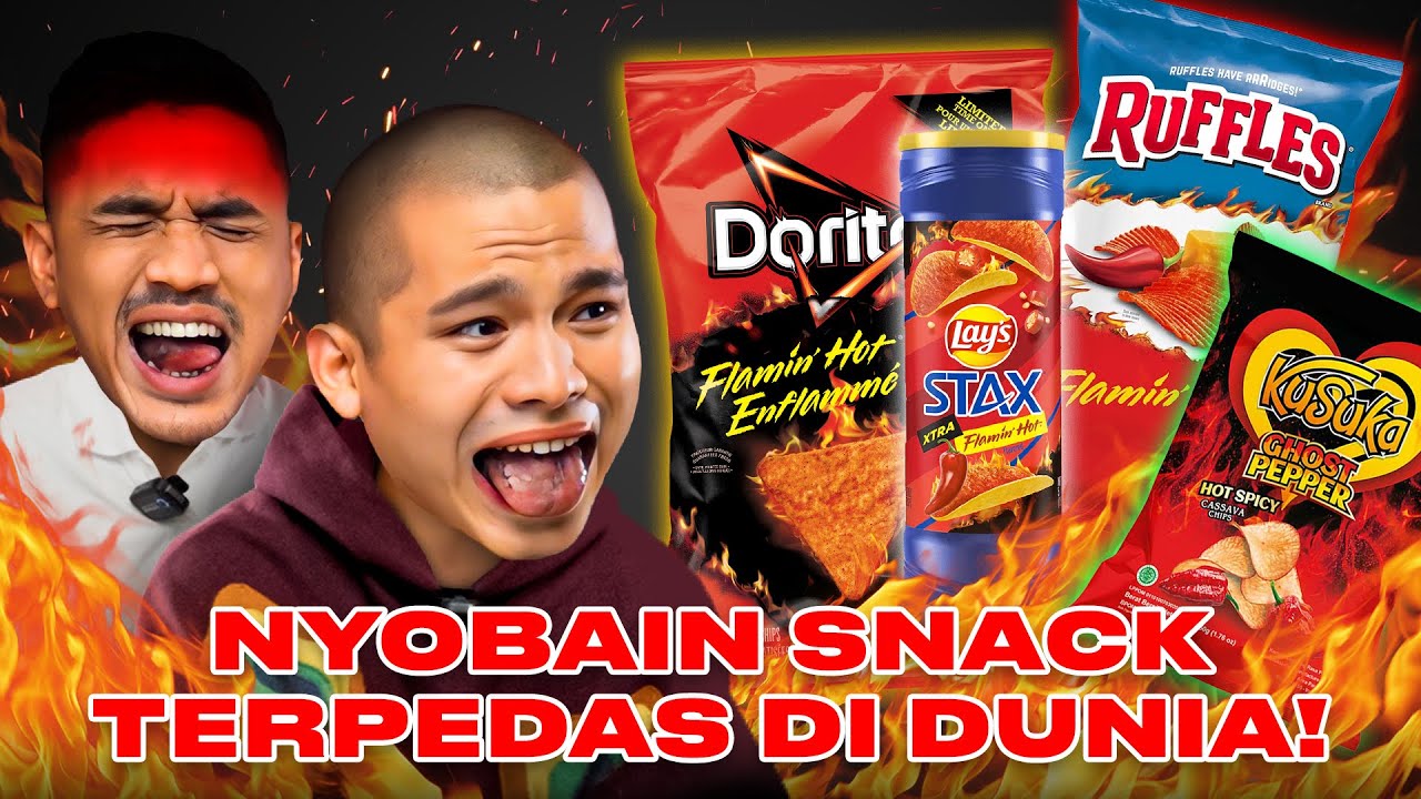 COBAIN KERIPIK SINGKONG GHOST PEPPER APA RASANYA YA !?
