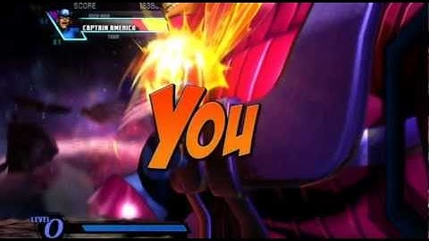 Ultimate Marvel vs. Capcom 3 - Captain America/Iron Man/Thor Playthrough