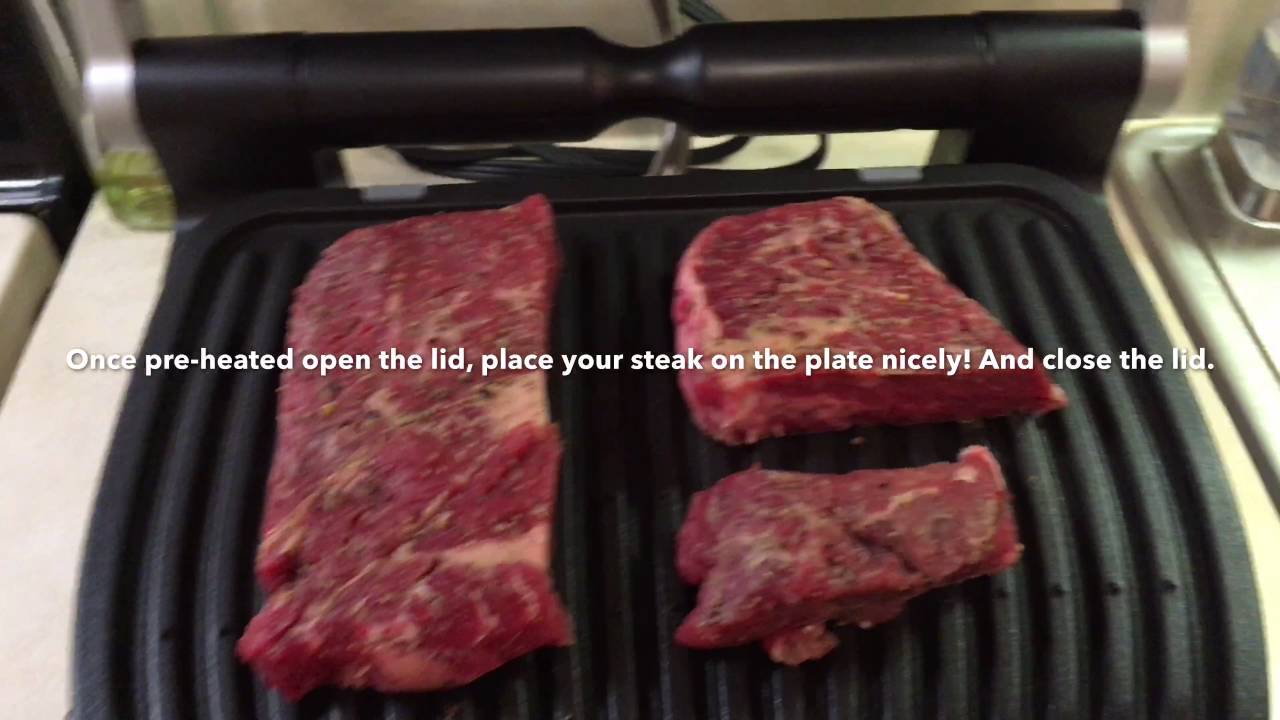 How To Cook A Perfect Steak With T Fal Optigrill Youtube