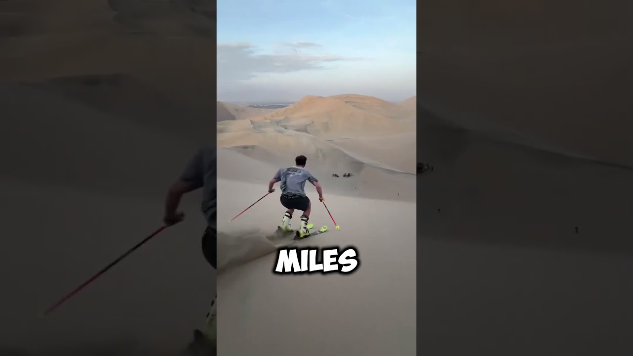 Sand skiing the next best hobbie 