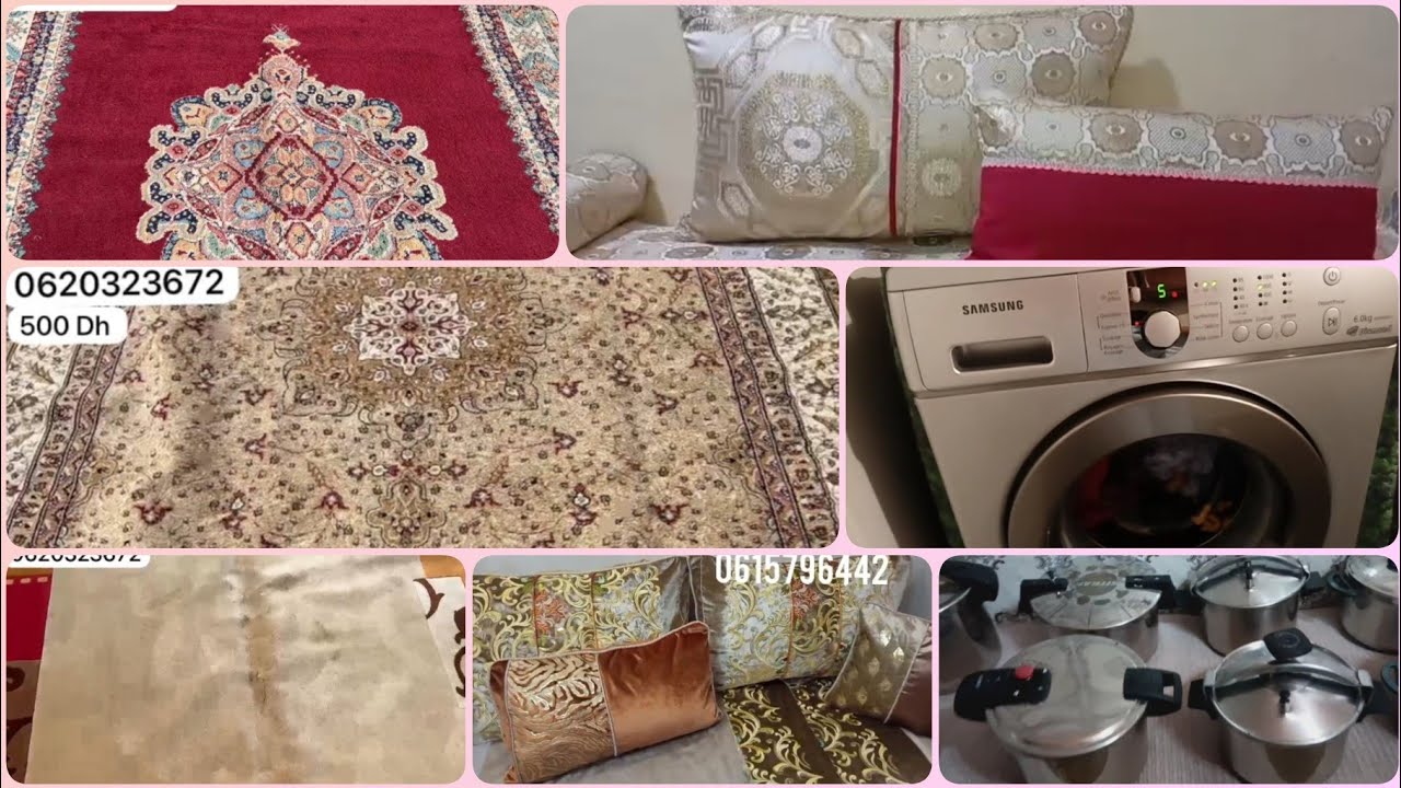 اثاث مستعمل للبيع🌹هميزات هبال🌹عبايات  بثمن صادم🌹زرابي🌹مكينة الصابون 🌹الهوة ديال الطلامط متفلتوش