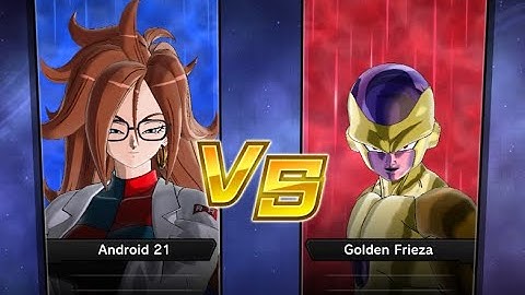Dragon Ball Xenoverse 2 - Android 21 VS Golden Frieza