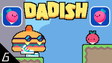 Dadish Gameplay Walkthrough Part1 - First Level 1 - 10 & Finalboss (iOS, Android)
