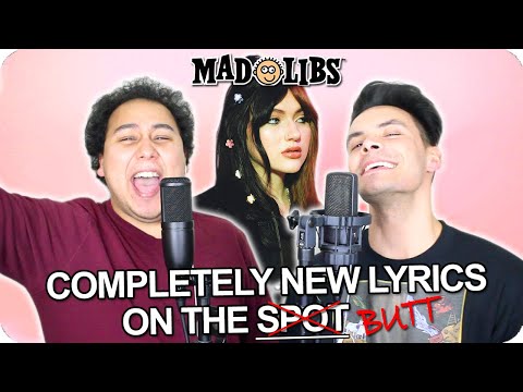 GAYLE - "abcdefu" MadLibs Cover (LIVE ONE-TAKE!)