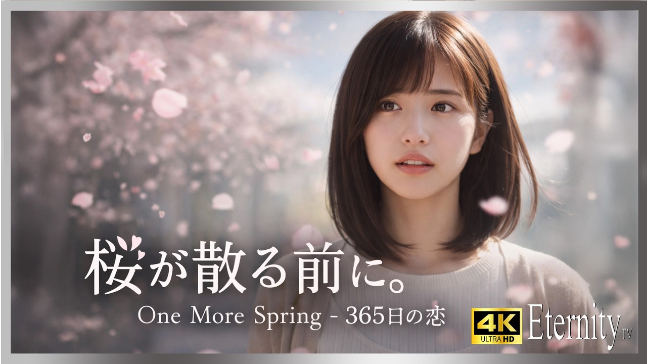 [4K] 余命365日の恋｜One More Spring - 桜が散る前に– If I Had One Year　365 Days of Love　通常サイズ　One Year Left.