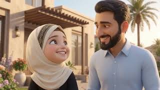 Syeda Eshaal Fatima Helps a Hungry Kitten 🐱  Islamic Story for Kids