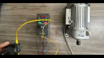 How to Run an INVT VFD Using a Switch – Step-by-Step Guide #invt #vfd #learning #india