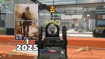 MW2 In 2025 Is EASY:INSANE "KILLSTREAKLESS NUKE!" ON TERMINAL DOM!