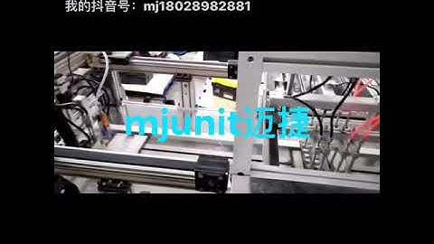 mjunit XY axis linear module gantry sliding table belt guide rail full-automatic production line
