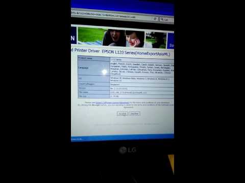 Cara download driver epson paling mudah