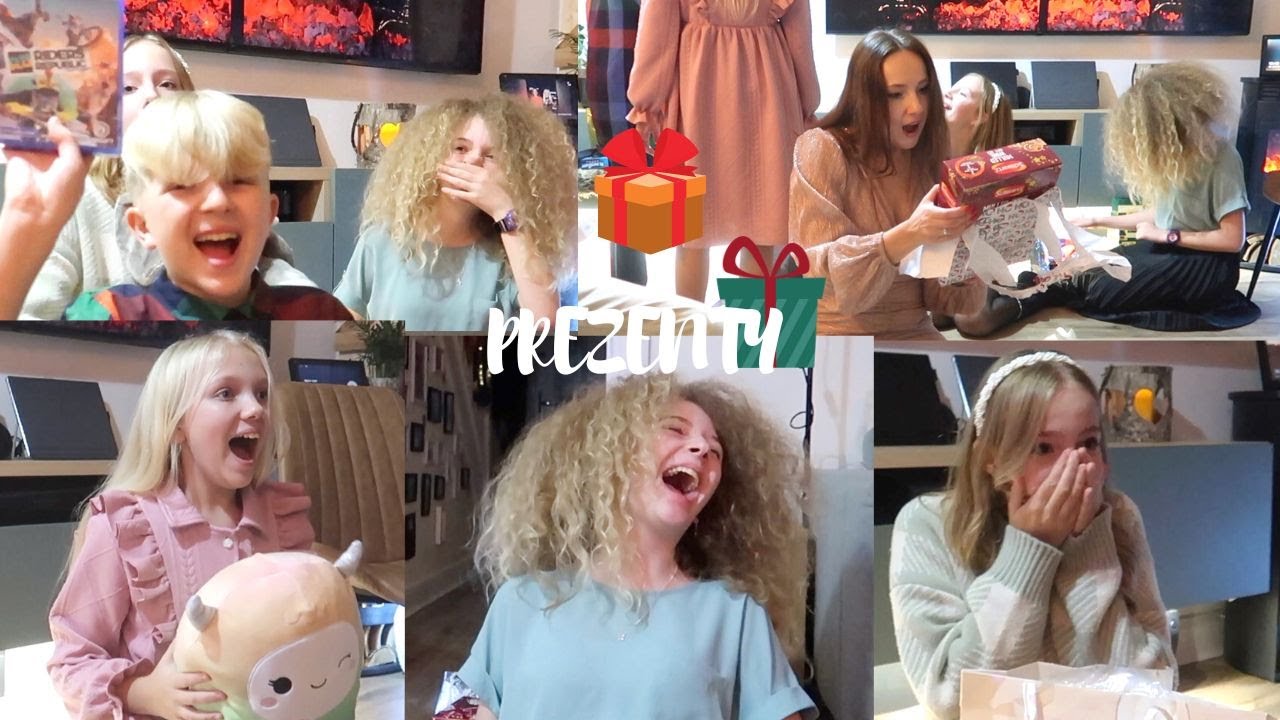 SZALEŃSTWO OTWIERANIA PREZENTÓW | TYLE RADOŚCI W JEDEN WIECZÓR ! Karolina g