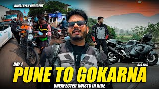 Long ride begins …then this happened | Pune to Gokarna