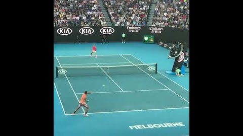 Great Point from Nick Kyrgios against Nadal! | Filmed by Fan | AO 2020