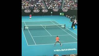 Great Point from Nick Kyrgios against Nadal! | Filmed by Fan | AO 2020