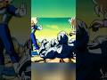 Vegeta y Goku combaten a cooler metal