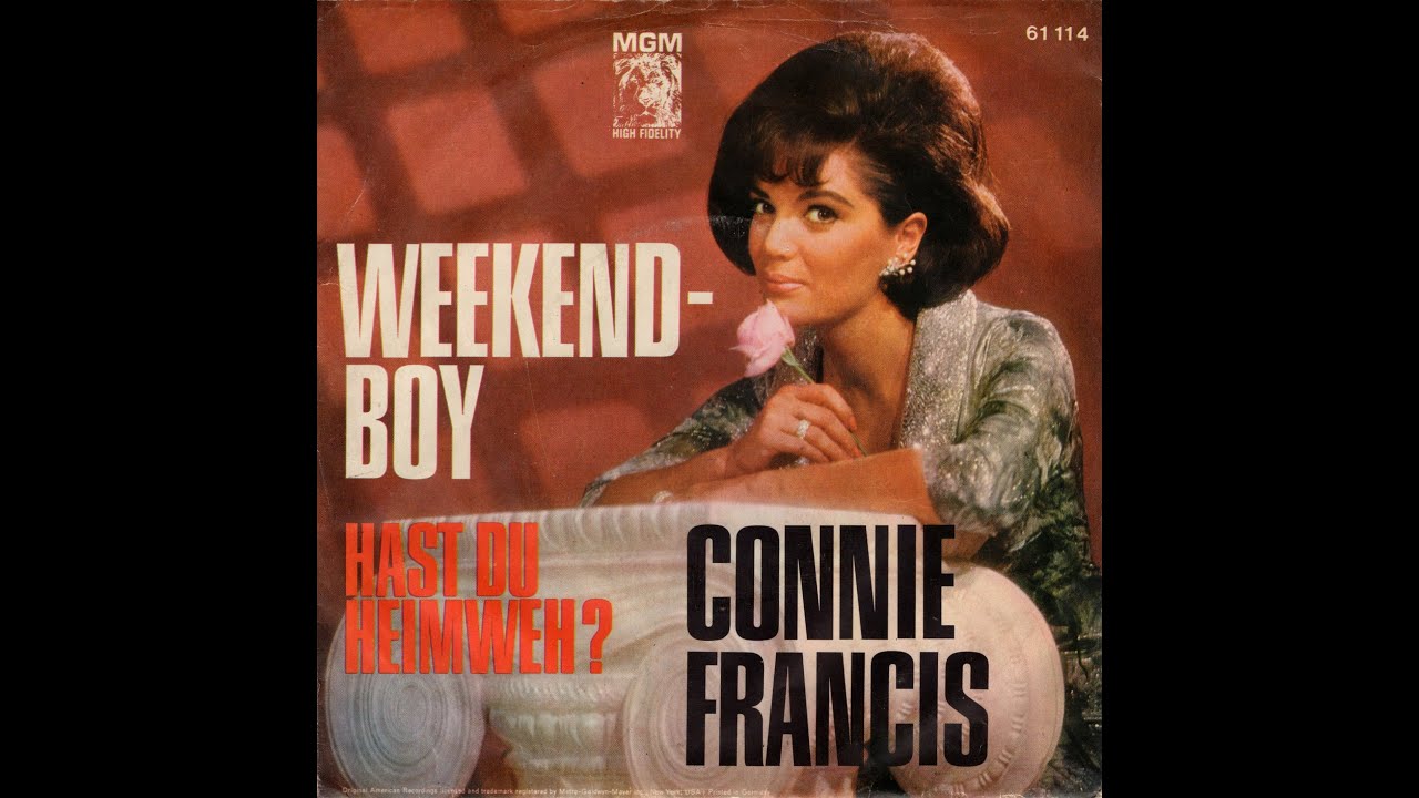 Connie Francis - Weekend Boy (1965) HD Mono