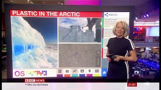 14,000 micro plastics per litre in snow (Arctic) - BBC News - 14th August 2019