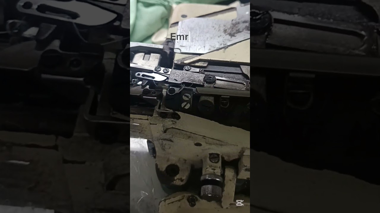 Flat lock yamato machine Ut knife adjust