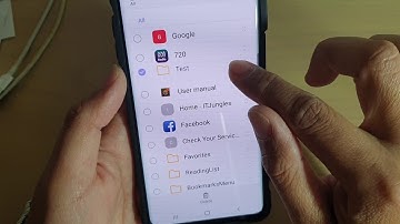 Galaxy S10 / S10+: How to Create New Internet Bookmark Folder