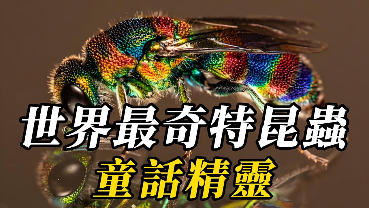 全世界最奇特的10種絢麗昆蟲，第八名宛如七彩寶石耀眼！第壹名頂級藝術家都畫不出它的美，看壹眼回味終身！#世界之最 #科普 #动物世界 #百科密码 #知识渊博 #动物