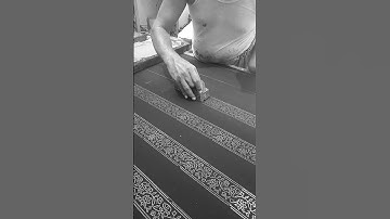 Textile block printing