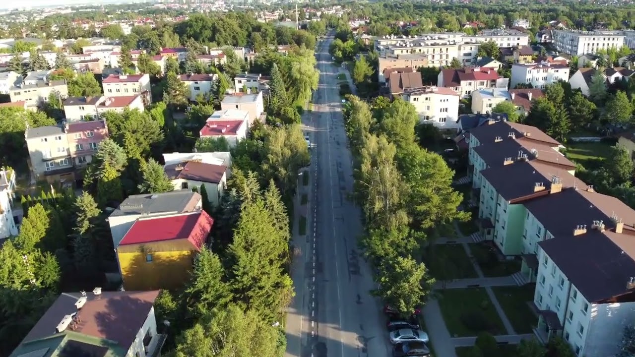 Sławin z lotu ptaka