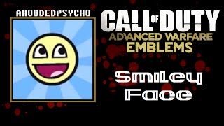 Smiley Face - COD Advanced Warfare Emblem Tutorial (CODAW)