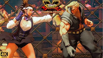 Street Fighter V | Sakura 💥 Nash | CPU vs CPU AI vs AI (hardest difficulty level)