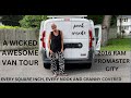 Complete campervan tour  2016 promaster city  the most awesome campervan ever  life is good
