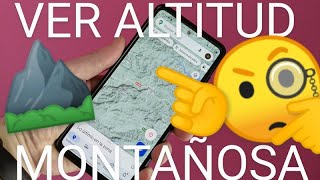 🗻📏 Como SABER la ALTITUD de un LUGAR con GOOGLE MAPS screenshot 5
