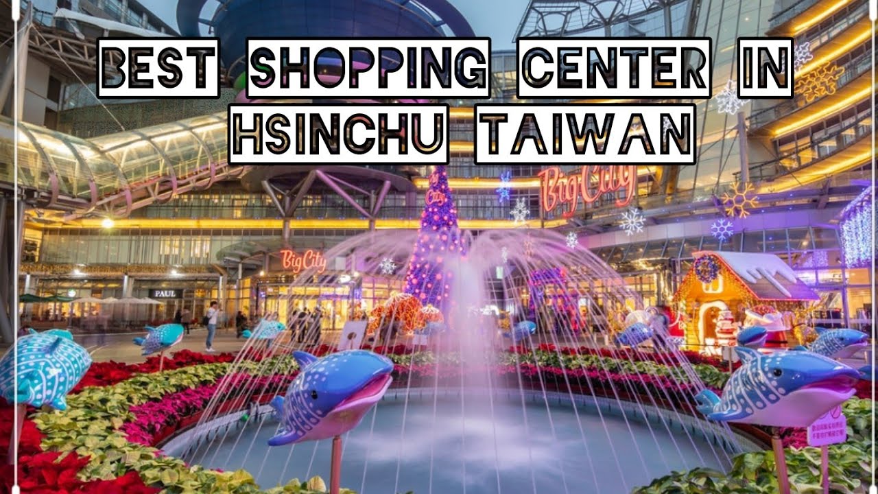 BIG CITY , hsinchu Taiwan ,one day tour.mall in hsinchu. how to go to