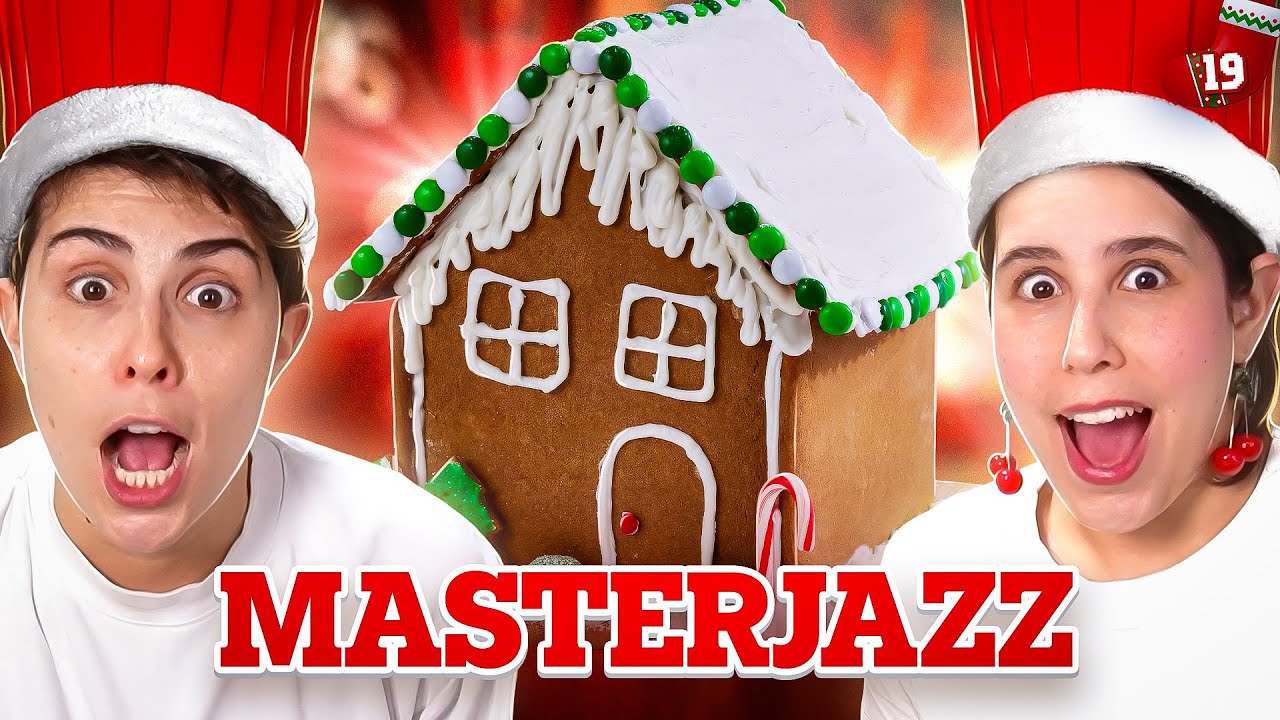 FIZEMOS UMA CASA DE BISCOITO DE GENGIBRE: MASTERJAZZ! | Vlogmas #19