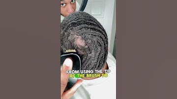 Perfect 360 Waves: Swirl Technique #shorts #grooming