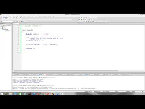 printf - using