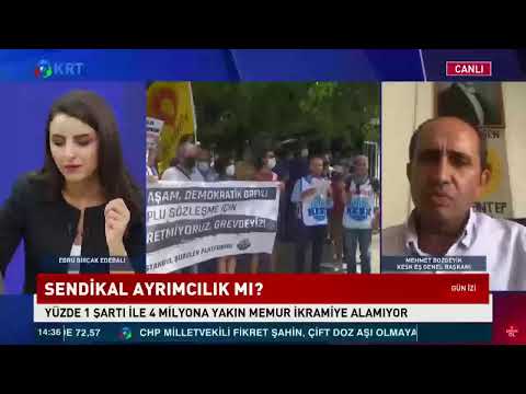 Eş Genel Başkanımız Mehmet Bozgeyik KRT Tv'de satış sözleşmesini aktarıyor. #HizmetÜret...