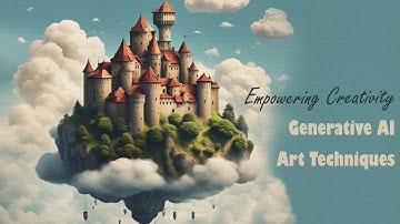 Generative AI art techniques