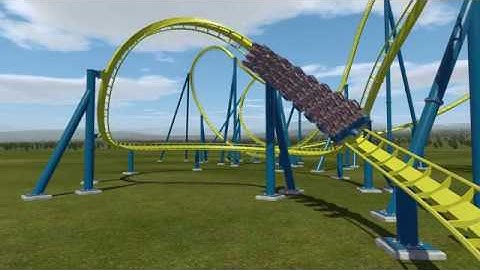 Making a NoLimits 2 Coaster in 1 hour - B&M Floorless Coaster