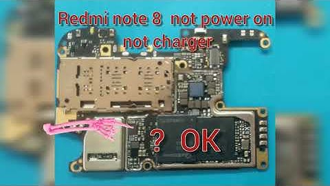 Redmi note 8  not power on 1.8 emmc short